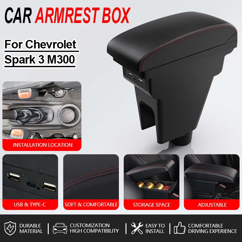 Interior Design Course - Accoudoir pour Chevrolet Spark 3, pour