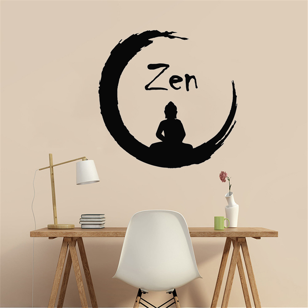 Interior Design Zen - Méditation bouddhiste bouddha Yoga Zen autocollants
