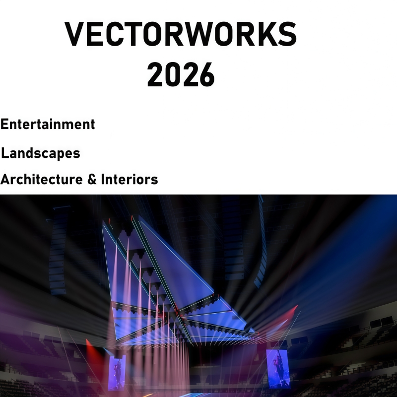 Interior Design Build - Vectorworks 2026 Version Complète, Logiciel de