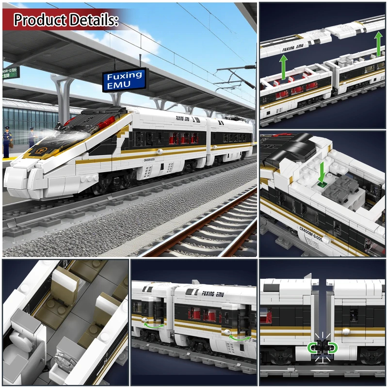Interior Design Build - Modèle de train à grande vitesse