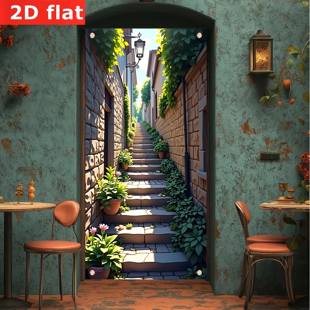 Interior Design Build - Bannière plate 2D 1 pièce, escaliers