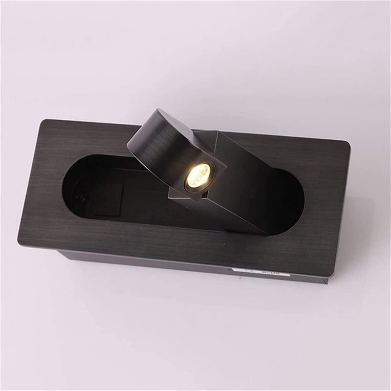 Engineering And Interior Design - Applique murale LED encastrée pour lecture,