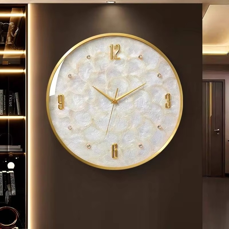 Interior Design Zen - Horloge murale vintage de luxe Zen,