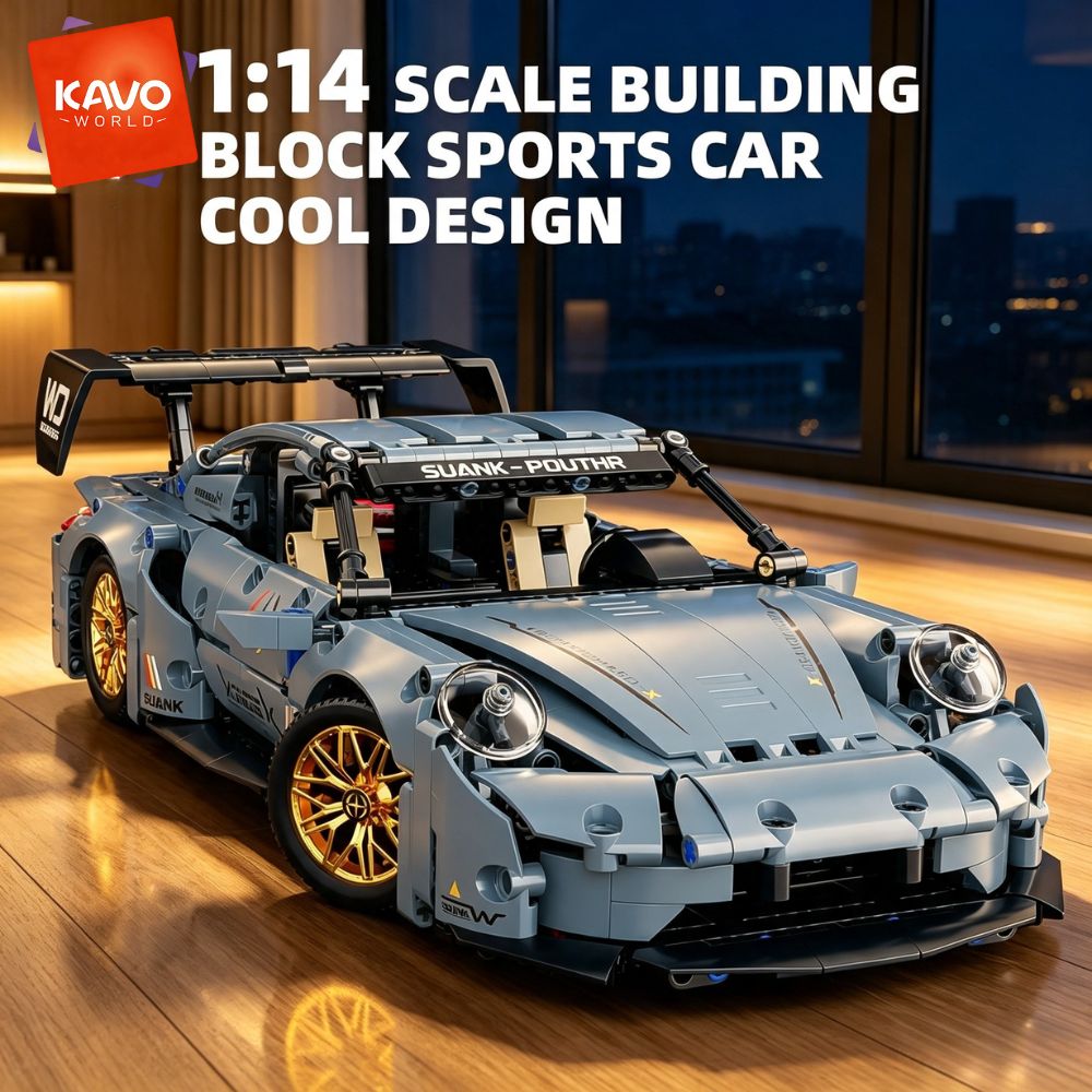 Interior Design Build - KAVOWORLD 973 pièces Jouets Cool Blocs