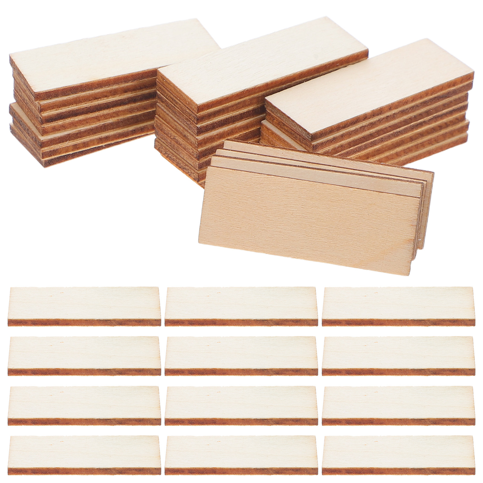 Interior Design Build - 100 pièces de mini-planches de plancher
