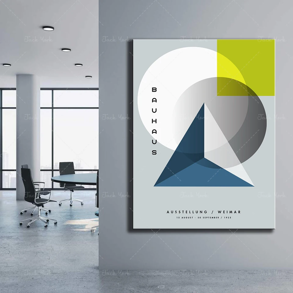 Bauhaus Weimar affiche d'expos - Interior Design Exhibition avis et prix