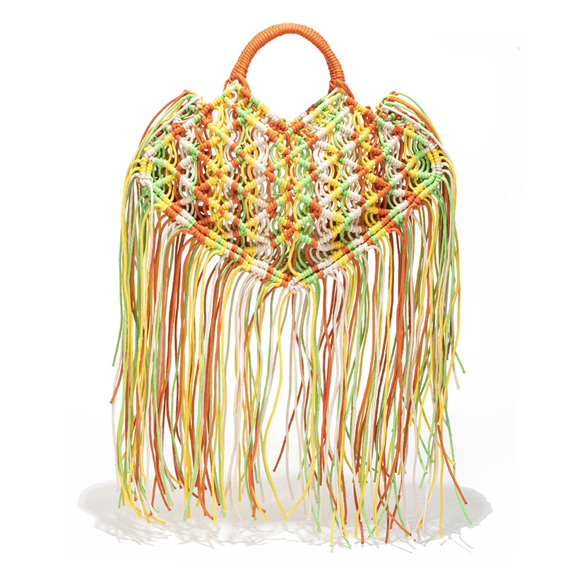 Bohème corde gland femmes sac  - Interior Design Bali avis et prix