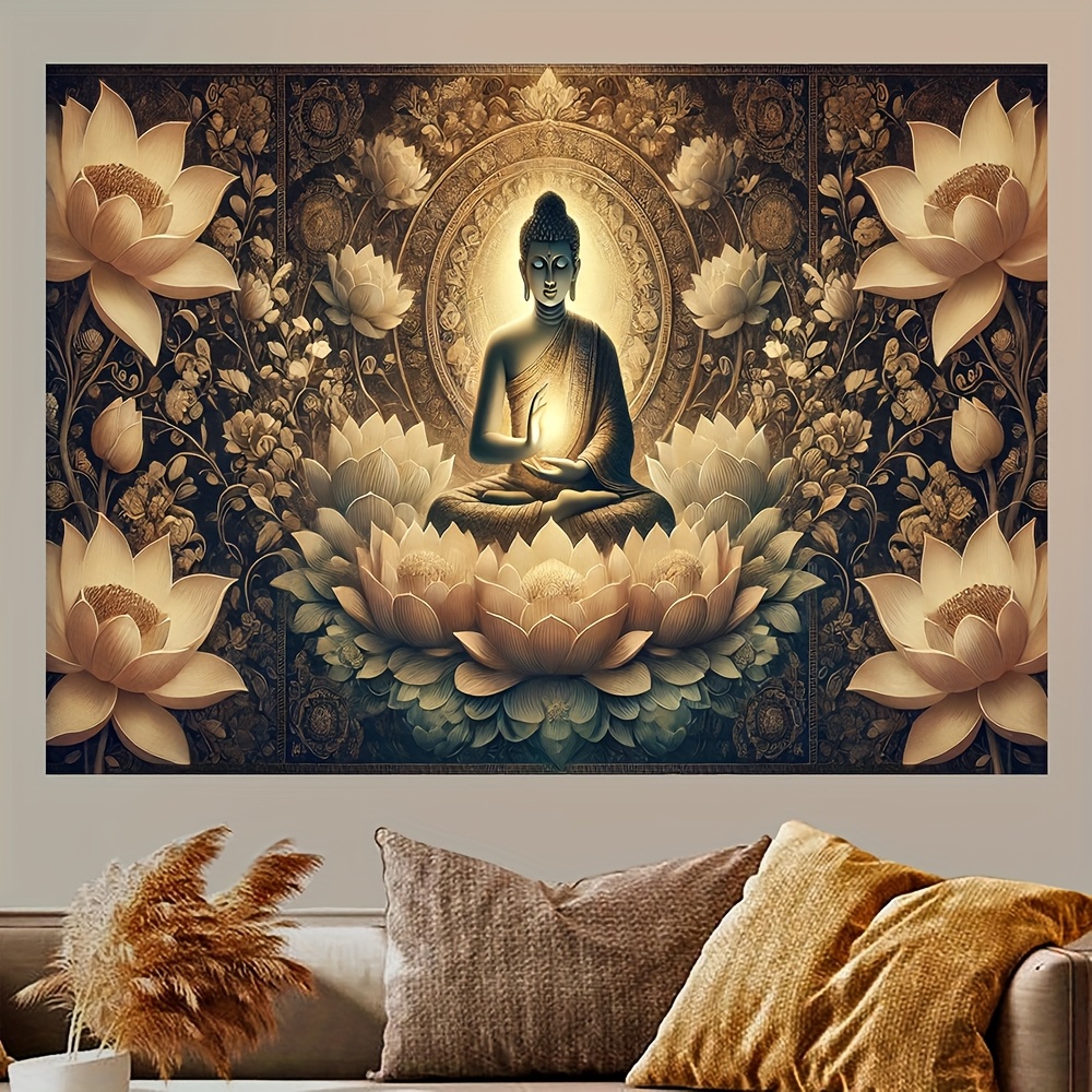 Tapisserie murale en forme de  - Interior Design Zen avis et prix