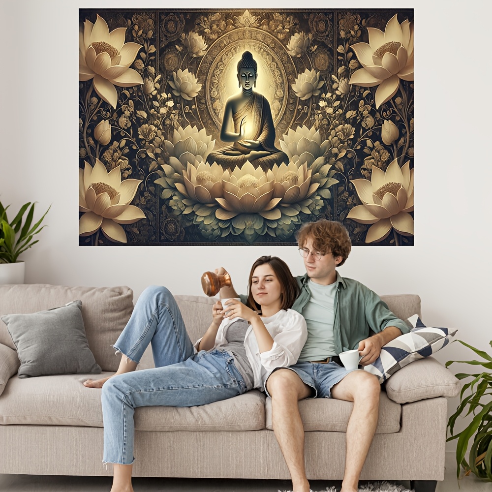 Tapisserie murale en forme de  - Interior Design Zen avis et prix