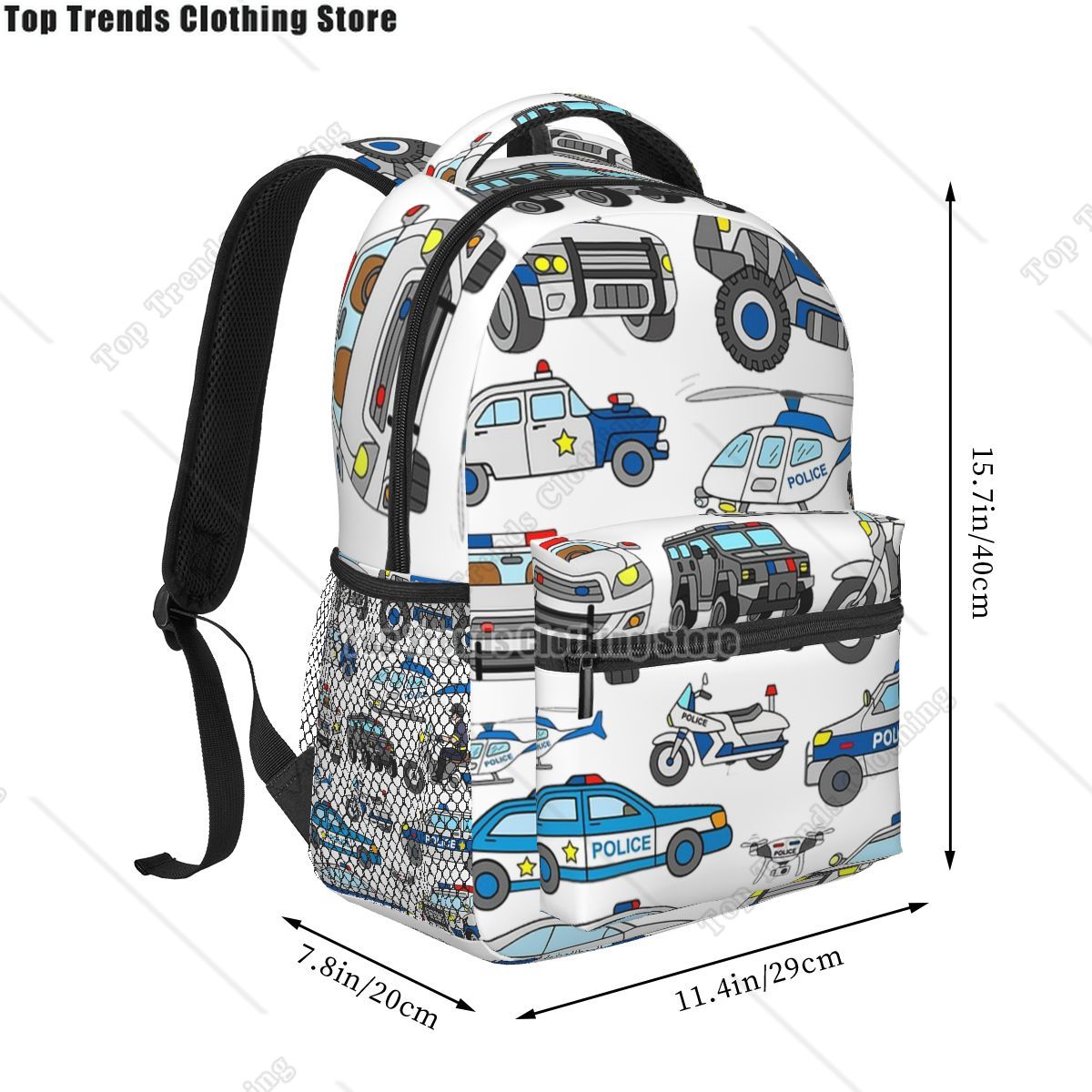 Voiture de Police Design sacs  - Interior Design Course avis et prix