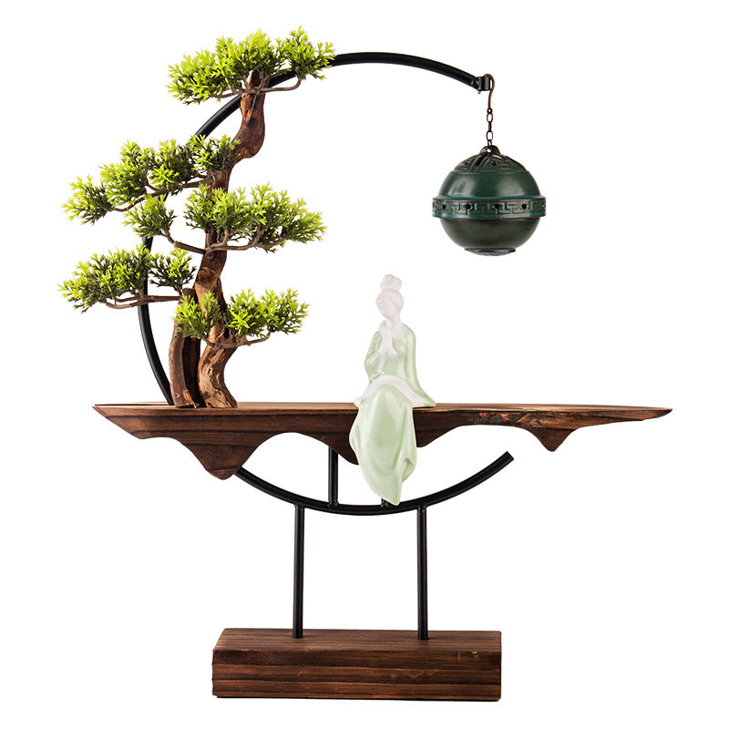 Brûleur d'encens en bois à ref - Interior Design Zen avis et prix