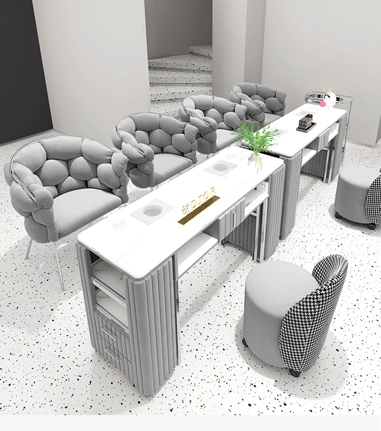 Ensemble table et chaise de ma - Interior Design Nail Salon avis et prix