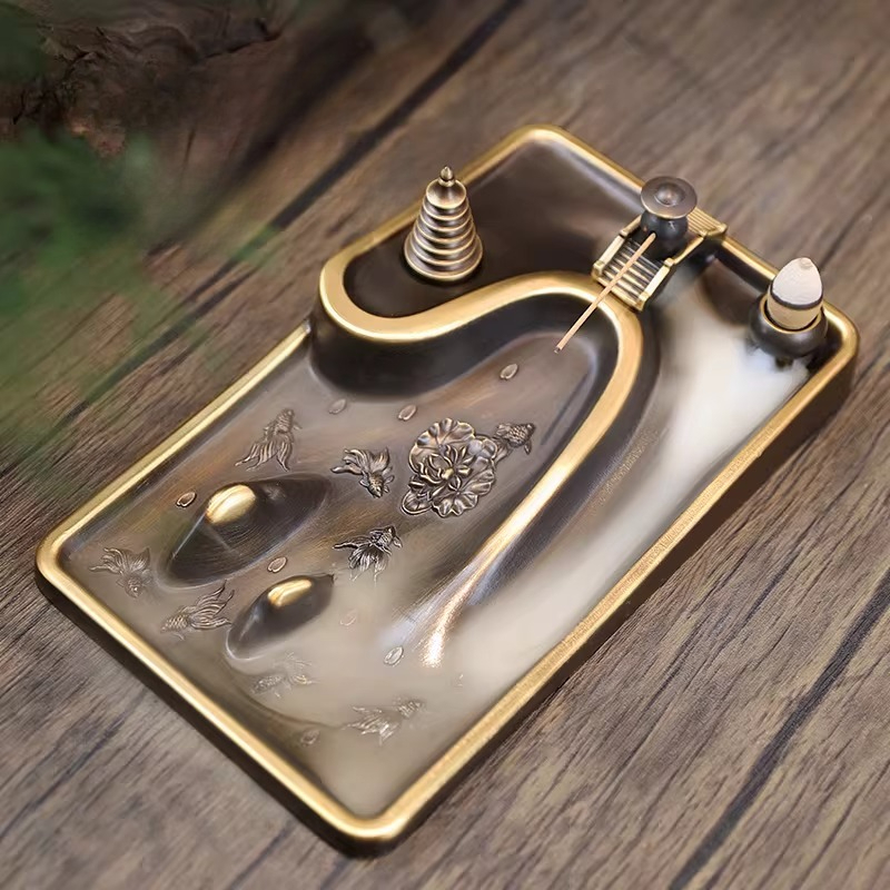 Brûleur d'encens vintage en cu - Interior Design Zen avis et prix