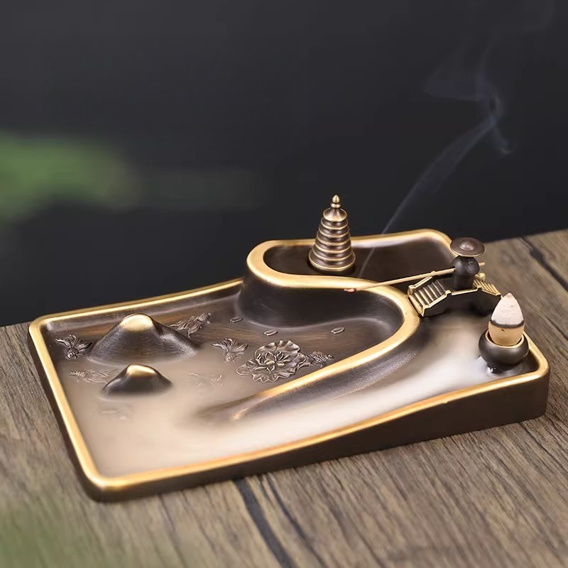Brûleur d'encens vintage en cu - Interior Design Zen avis et prix