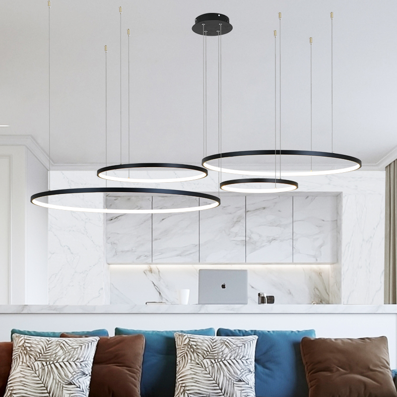 Nordique moderne Led lustre sa - Engineering And Interior Design avis et prix
