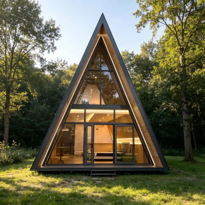 Cabane de vacances triangulair - Engineering And Interior Design avis et prix