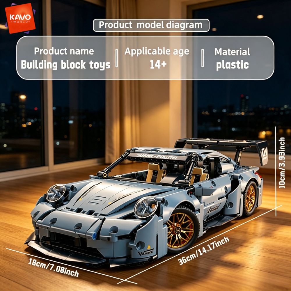 KAVOWORLD 973 pièces Jouets Co - Interior Design Build avis et prix