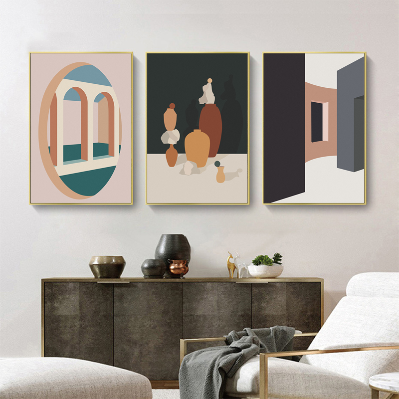 Art de toile de bâtiment Moran - Interior Design Build avis et prix