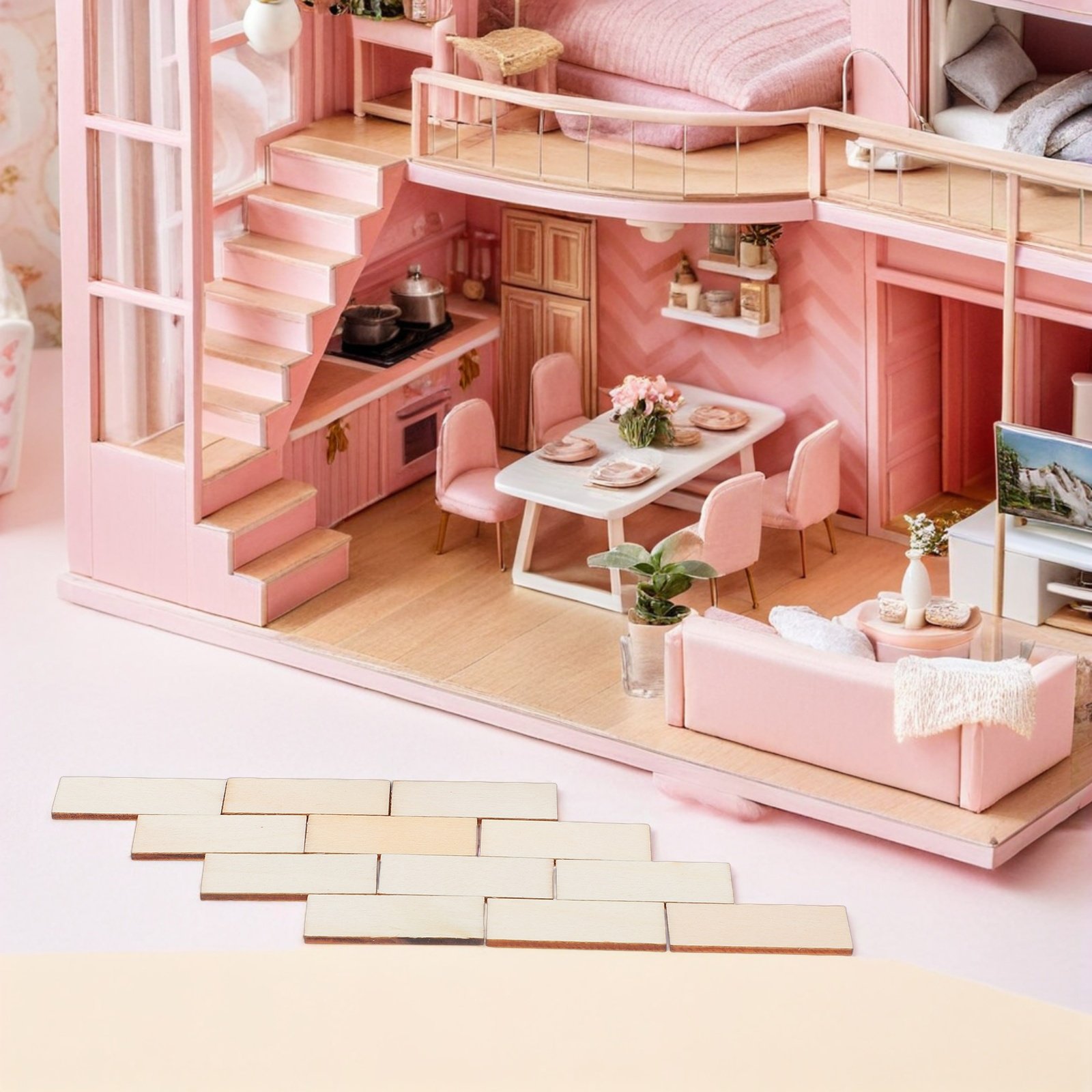 100 pièces de mini-planches de - Interior Design Build avis et prix