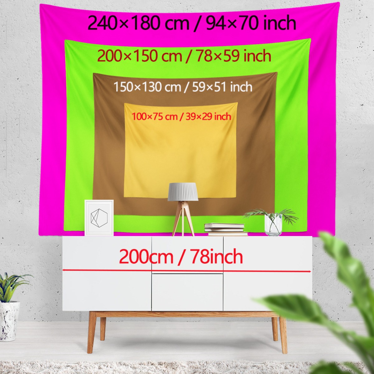 Tapisserie de coucher de solei - Interior Design Zen avis et prix